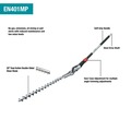 Multi Function Tools | Makita EN401MP Articulating Hedge Trimmer Couple Shaft Attachment image number 1