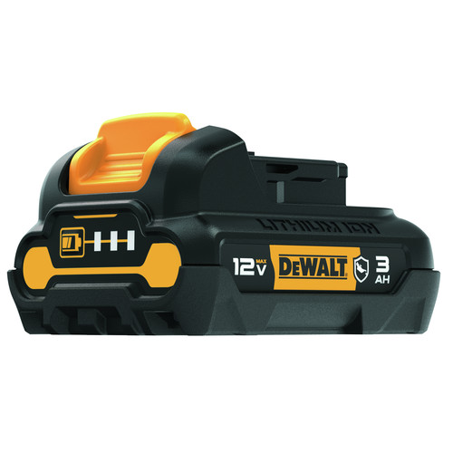 Batteries | Dewalt DCB124G 12V MAX 3 Ah Oil-Resistant Lithium-Ion Battery image number 0