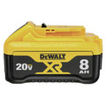 Batteries | Dewalt DCB208 (1) 20V MAX XR 8 Ah Lithium-Ion Battery image number 3