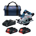  | Factory Reconditioned Bosch GKS18V-22LB25-RT 18V Brushless Blade-Left Lithium-Ion 6-1/2 in. Cordless Circular Saw Kit (4 Ah) image number 0