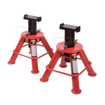 PRODUCTS | Sunex 10 Ton Low Height Pin Type Jack Stands (Pair) - 1210