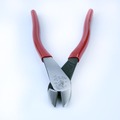 Cable and Wire Cutters | Klein Tools D248-8 8 in. Short Jaw Angled Head Diagonal Cutting Pliers image number 2