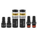 Air Tool Adaptors | Dewalt DXCM036-0231 (6-Piece) High Flow Couplers and Plugs image number 0