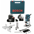 Compact Routers | Bosch PR20EVSNK 120V 5.7 Amp 1 HP Colt Variable-Speed Corded Palm Router Installer Kit image number 0