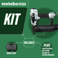  | Factory Reconditioned Metabo HPT NT50AE2M 18-Gauge 2 in. Finish Brad Nailer Kit image number 1