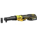 DeWALT 20V MAX System | Dewalt DCF510GE1 20V MAX XR Brushless Lithium-Ion 3/8 in. and 1/2 in. Cordless Sealed Head Ratchet Kit with POWERSTACK Battery (1.7 Ah) image number 2