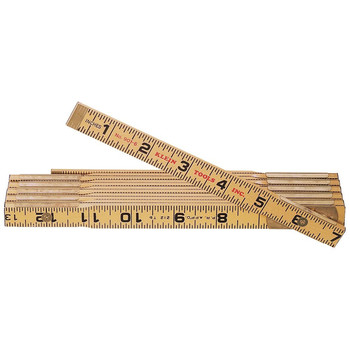 RULERS AND YARDSTICKS | Klein Tools Outside Reading Wood Folding Rule - 901-6