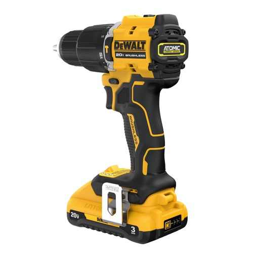 Dewalt 20V MAX ATOMIC COMPACT SERIES Brushless Lithium Ion 1 2 in. Cordless Hammer Drill Kit 3 Ah DCD799L1