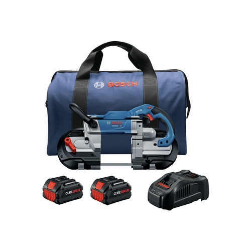 Band Saws | Bosch GCB18V-5B26 18V Brushless Lithium-Ion 5 in. Cordless Band Saw Kit (6 Ah) image number 0