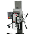 Milling Machines | JET JT9-351156 JMD-45VSPFT Variable Speed Geared Head Square Column Mill Drill with Power Downfeed and Newall DP700 2-Axis DRO image number 2