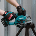 Circular Saws | Makita XSC01T 18V LXT 5.0 Ah Lithium-Ion Cordless 5-3/8 in. Metal Cutting Saw Kit image number 7