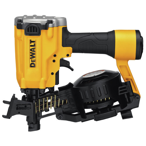 Dewalt 15 Degree 1 3 4 in. Pneumatic Coil Roofing Nailer DW45RN