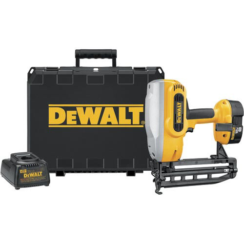 Finish Nailers | Dewalt DC616K 18V XRP Cordless 16-Gauge 1-1/4 in. - 2-1/2 in. Straight Finish Nailer Kit image number 0