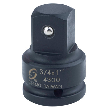 SOCKET SETS | Sunex 3/4 in. Drive 3/4 in. Female x 1 in. Male Adapter - 4300