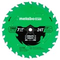 Circular Saw Blades | Metabo HPT 115758M 7-1/4 in. 24-Tooth Industrial PTFE Circular Saw Demo Blade image number 1