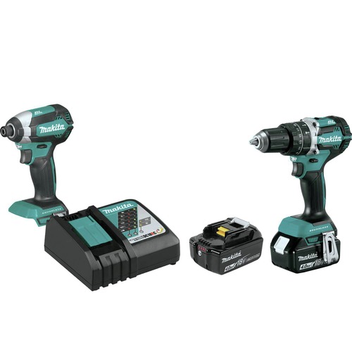  | Factory Reconditioned Makita XT269M-R 18V LXT Lithium-Ion Brushless 2-Piece Combo Kit (4.0 Ah) image number 0