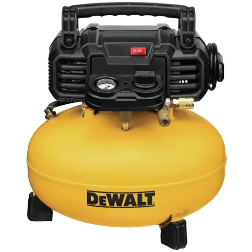 Dewalt 6 Gallon 165 PSI Electric Pancake Air Compressor with Brad