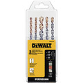 Drill Driver Bits | Dewalt DWA5270 5-Pc Premium Percussion Masonry Drill Set image number 1