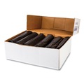  | Inteplast Group EC243306K High-Density 16 gal. 6 microns Commercial Can Liners - Black (1000/Carton) image number 3