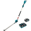 Hedge Trimmers | Makita GNU01M1 40V MAX XGT Brushless Lithium-Ion 24 in. Cordless Articulating Pole Hedge Trimmer Kit (4 Ah) image number 0