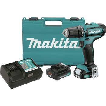 Factory Reconditioned Makita 12V MAX CXT Lithium-Ion 3/8 in. Cordless Drill Driver Kit with 2 Batteries (2 Ah) - FD05R1-R