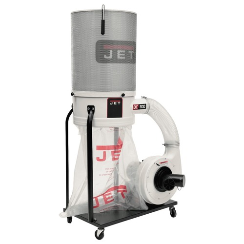 Dust Collectors | JET DC-1100VX-CK Vortex 115/230V 1.5HP Single-Phase Dust Collector with 2-Micron Canister Kit image number 0