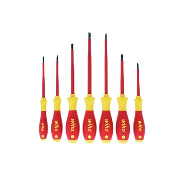 SCREWDRIVERS | Wiha Tools (7-Piece) Insulated SoftFinish Screwdriver Set - 32097