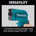 Combo Kits | Makita XT453T 18V LXT Brushless Lithium-Ion Cordless 4-Pc. Combo Kit with 2 Batteries (5 Ah) image number 9