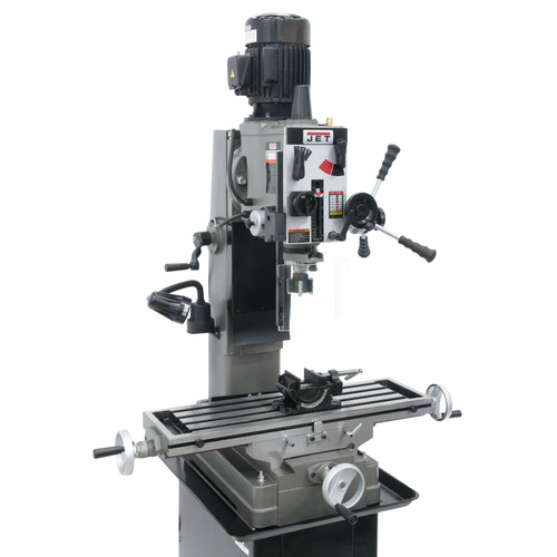 Milling Machines | JET JT9-351159 Geared Head Square Column Mill/Drill with Newall DP500 2-Axis DRO and X-Powerfeed image number 0