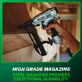 Pneumatic Finishing Staplers | Metabo HPT N3804A5M 18-Gauge Narrow Crown Pro Finish Stapler image number 7