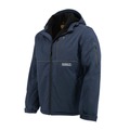 Heated Jackets | Dewalt DCHJ101D1-L Men's Heated Soft Shell Jacket with Sherpa Lining Kitted - Large, Navy image number 1
