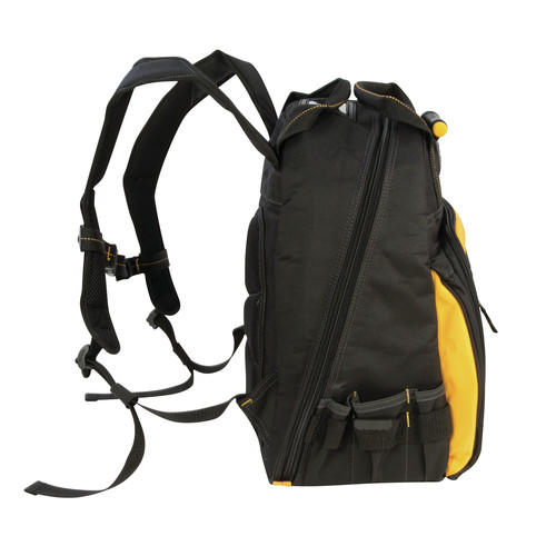 dewalt dgl523 57 pocket led lighted tool backpack