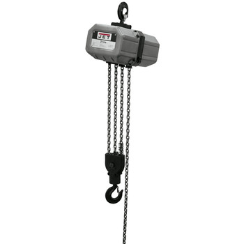 MATERIAL HANDLING | JET 3SS-1C-20 3 Ton Capacity 20 ft. 1-Phase Electric Chain Hoist - JT9-312000