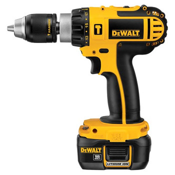 Factory Reconditioned Dewalt 18V Lithium-Ion Compact 1/2 in. Cordless Hammer Drill Kit (1.1 Ah) - DCD775KLR