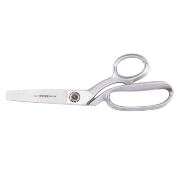 SCISSORS | Klein Tools 10 in. Extra Blunt Serrated Bent Trimmer with Ring - G8210LRXB