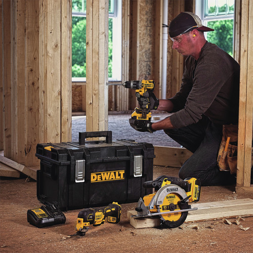Dewalt 3 Tool Combo Kit 20V MAX Cordless with 2 4Ah Batteries DCKTS381M2 CPO DeWALT