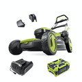 Lawn Mowers | Snow Joe ION100V-21LM iON100V Brushless Lithium-Ion 21 in. Cordless Self-Propelled Lawn Mower Kit (5 Ah) image number 0