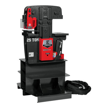 HYDRAULIC SHOP PRESSES | Edwards ED9-HAT2500 Dual Station 25 Ton Corded Hydraulic Tool with Powerlink