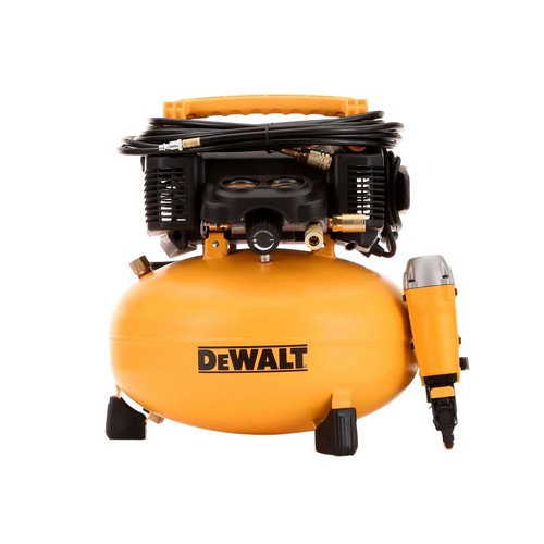 Dewalt 18Gauge Brad Nailer and Pancake Compressor Combo Kit DWC1KITB