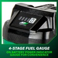 Clearance Center | Metabo HPT 380083M BSL36A18X 18V/36V MultiVolt 2.5 Ah/5 Ah Lithium-Ion Water and Impact-Resistant Battery image number 3