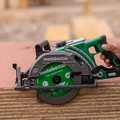 Clearance Center | Metabo HPT C3607DWAM MultiVolt 36V Brushless Lithium-Ion 7-1/4 in. Cordless Rear Handle Circular Saw Kit (4 Ah) image number 10