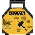Bits and Bit Sets | Dewalt DW1648 5-Piece Self-Feed Bit Kit image number 1