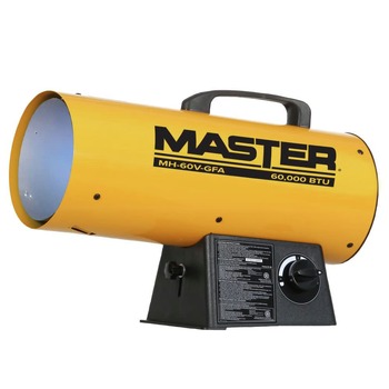 Master 60000 BTU Propane LP Variable Output Cordless and Corded Portable Forced Air Heater (Tool Only) - MH-60VBOA-GFA