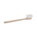  | Boardwalk BWK4420 20 in. Utility Brush with Nylon Bristles - Tan/Cream image number 0
