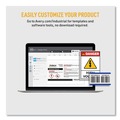 July Member-Exclusive Offer Save 10% off on One Item | Avery 61528 PermaTrack 1.25 in. x 2.75 in. Laser Printers Asset Tag Labels - Metallic Silver (112/Pack) image number 6