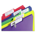 July Member-Exclusive Offer Save 10% off on One Item | Avery 05027 0.94 in. x 3.44 in. Extra-Large TrueBlock File Folder Labels with Sure Feed Technology - White (18/Sheet, 25 Sheets/Pack) image number 5