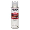 Paint | Rust-Oleum 264693 Industrial Choice M1400 System 17 oz. Aerosol Can Water-Based Construction Marking Paint - Gloss Clear (12/Carton) image number 0