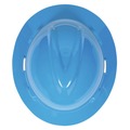 Clearance Center | MSA 10058320 V-Gard Slotted Full-Brim Hat with 1-Touch Suspension - Blue image number 4