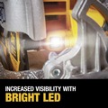Early Labor Day Sale | Factory Reconditioned Dewalt DCS573BR 20V MAX Brushless Lithium-Ion 7-1/4 in. Cordless Circular Saw with FLEXVOLT ADVANTAGE (Tool Only) image number 8