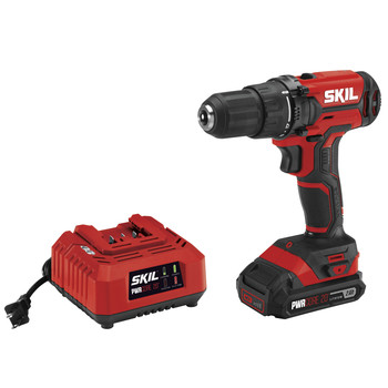 PRODUCTS | Skil 20V PWRCORE20 Brushless Lithium-Ion 1/2 in. Cordless Drill Driver Kit (2 Ah) - DL527502